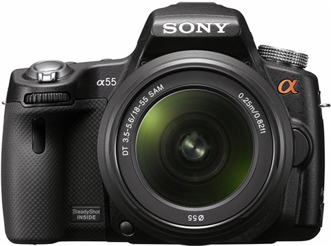 Sony Alpha 55 SLT-A55V + 18-55mm F/3.5-5.6, C - CeX (UK): - Buy